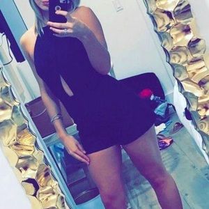 Black Romper From Bebe